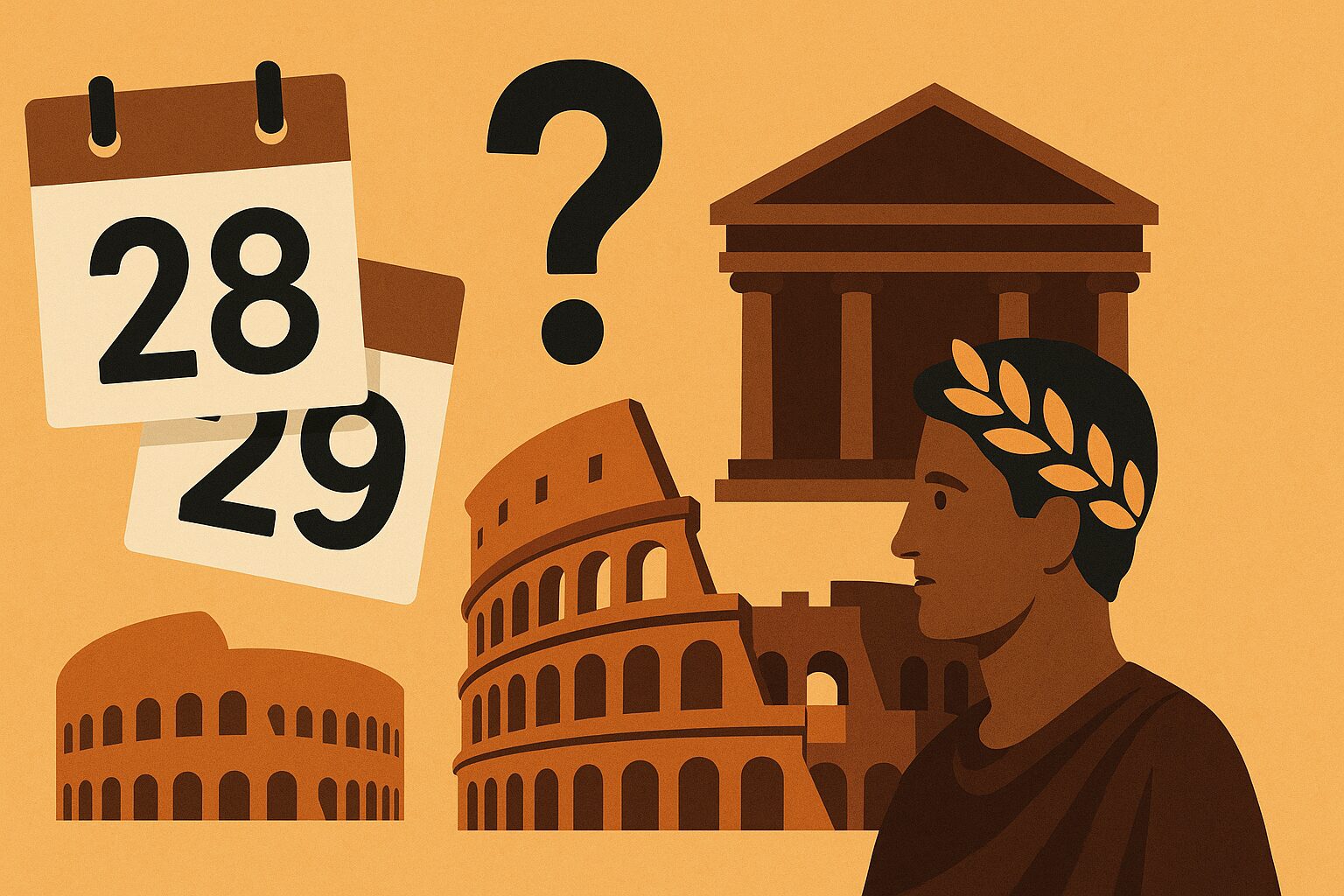 なぜ2月だけ28日？うるう年が2月29日なのは古代ローマの暦が関係していた！