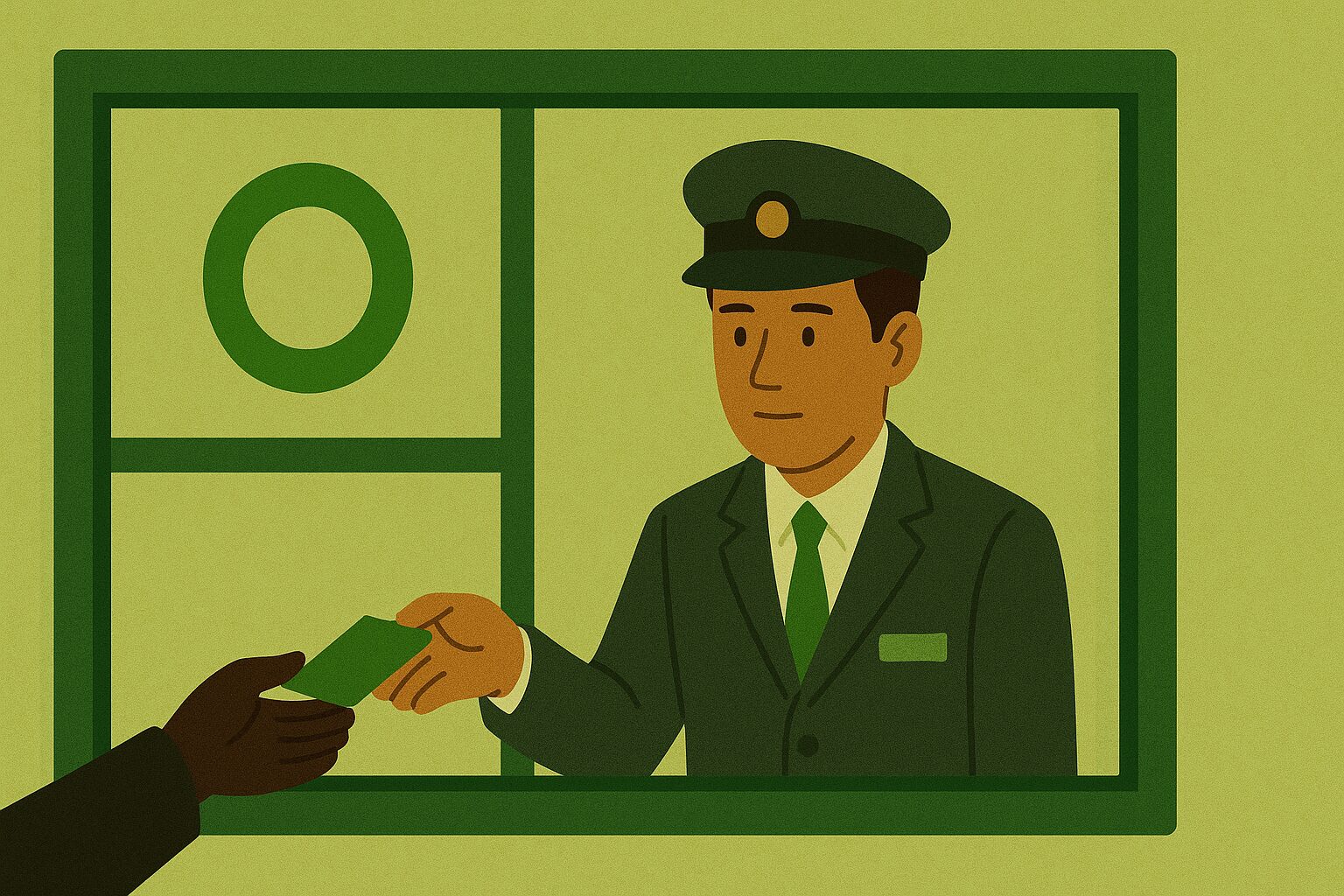 「みどりの窓口」の名前の由来は？なぜ緑なのかをわかりやすく解説
