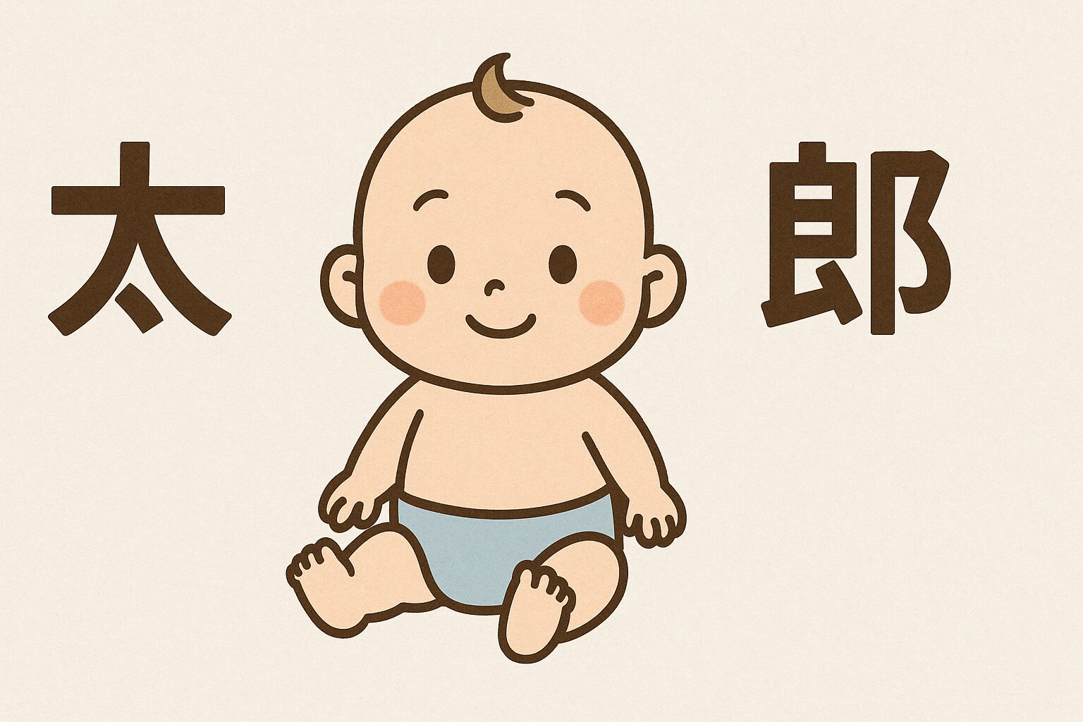 「太郎」の「太」はなぜ長男を意味する？名前の由来と歴史を解説